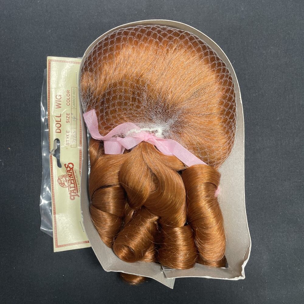 Vtg Tallinas Acrylic Doll Wigs Lot of 10 Various Sizes/Colors Styles 93-802-71BS - Picture 6 of 12